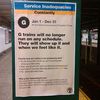 Service Alert: The G Train Doesn't Care About You